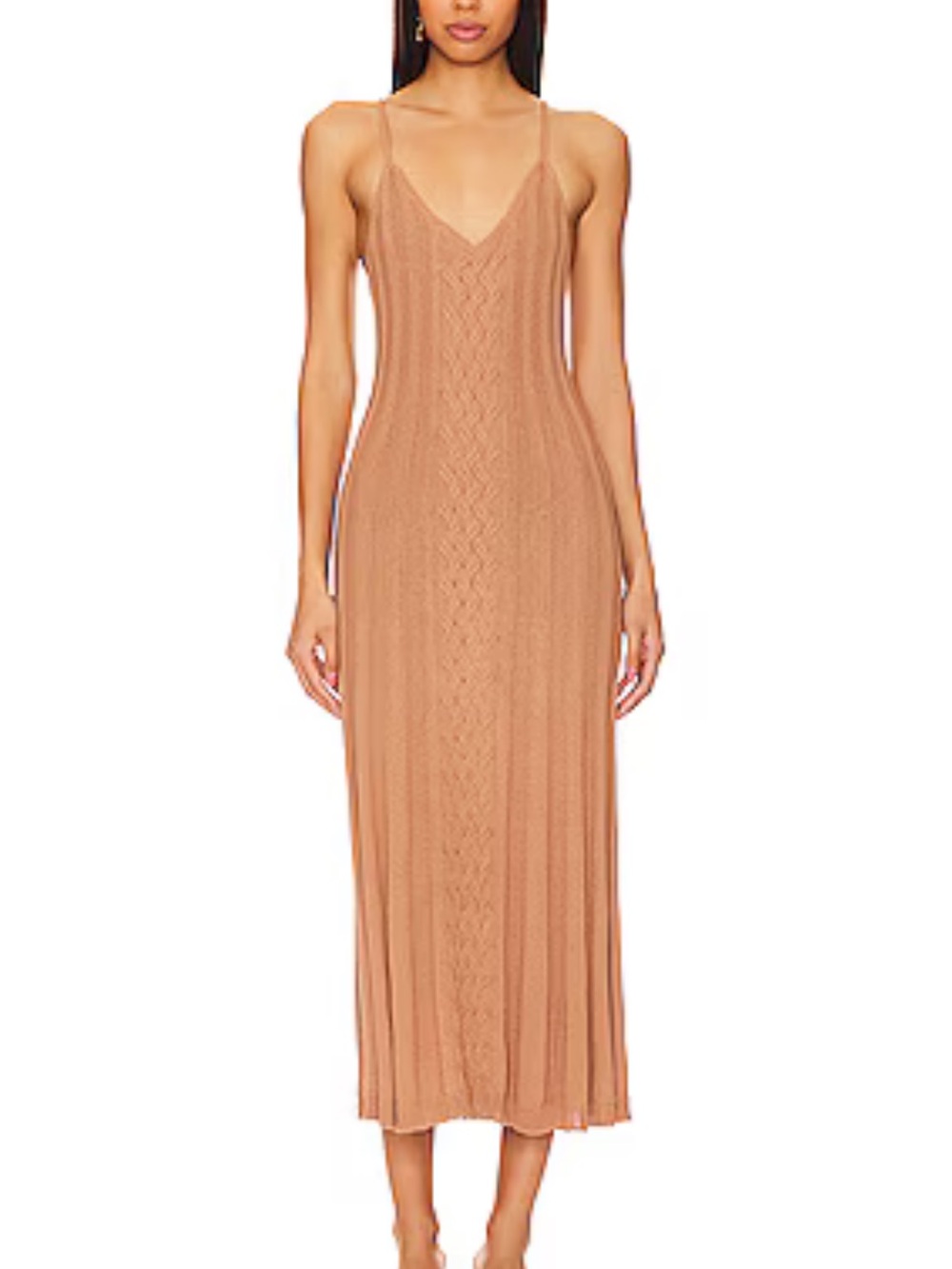 EQUIPMENT Frida Dress in Iced Coffee size medium
